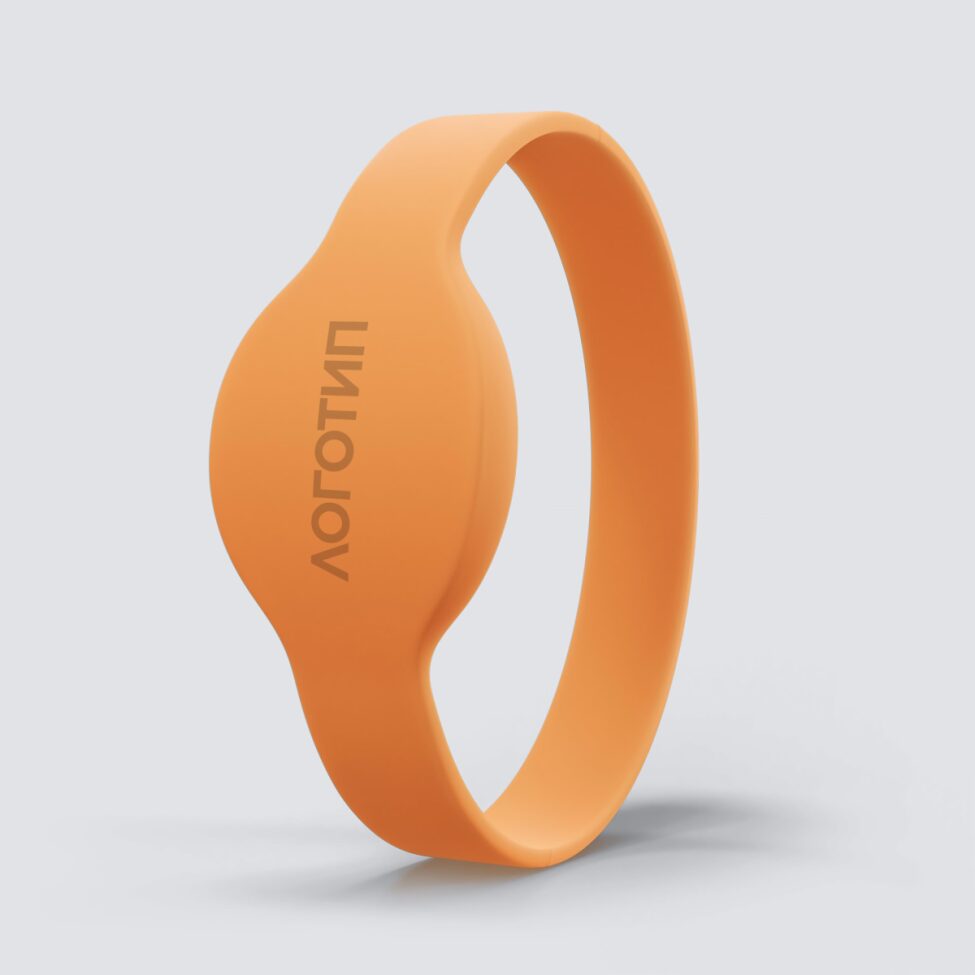 Силиконовый браслет замкнутый ЧАСЫ - L - фото 1