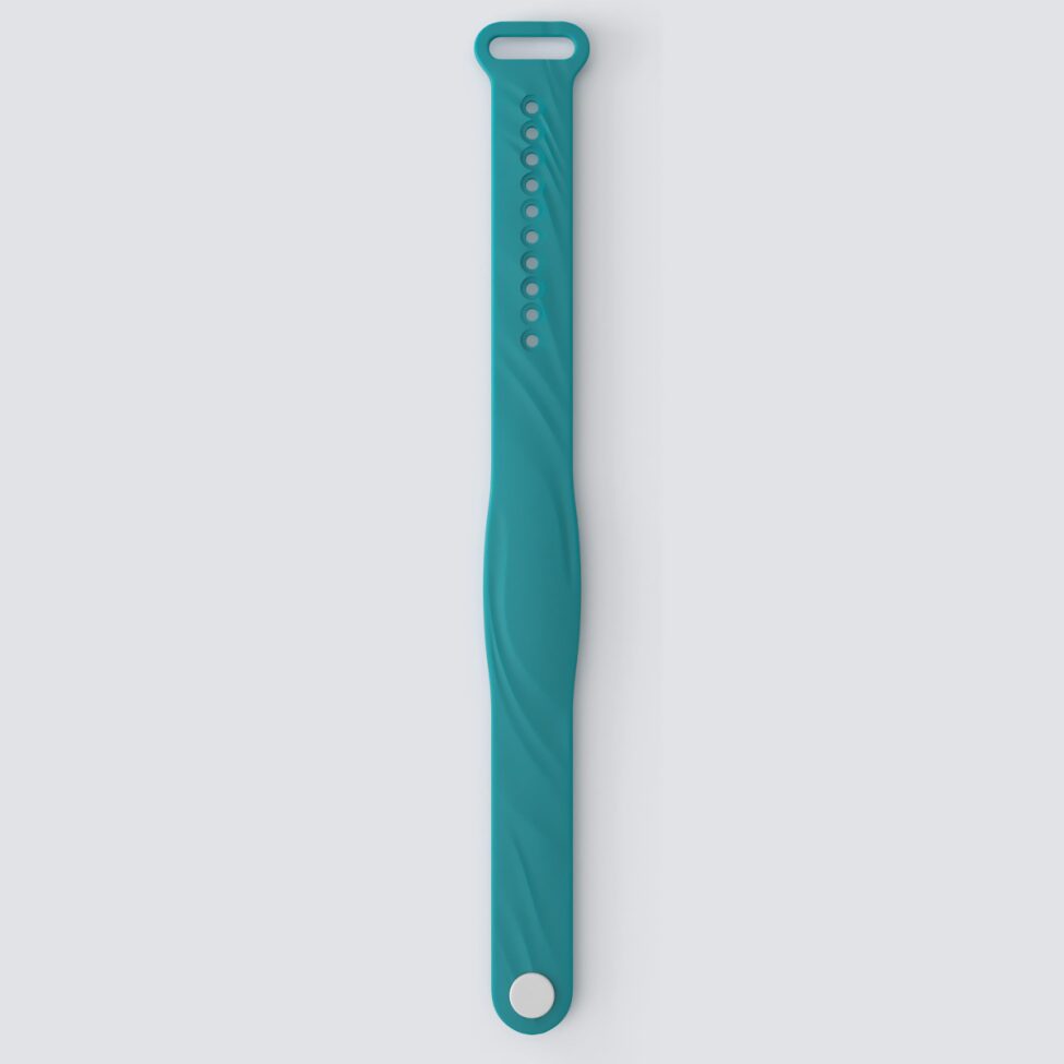 Силиконовый браслет с застежкой ВОЛНА - фото 6