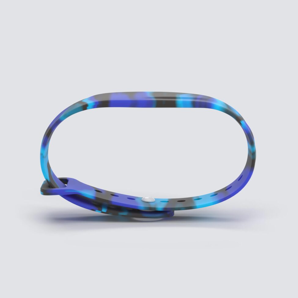 Силиконовый браслет с застежкой ВОЛНА - фото 2