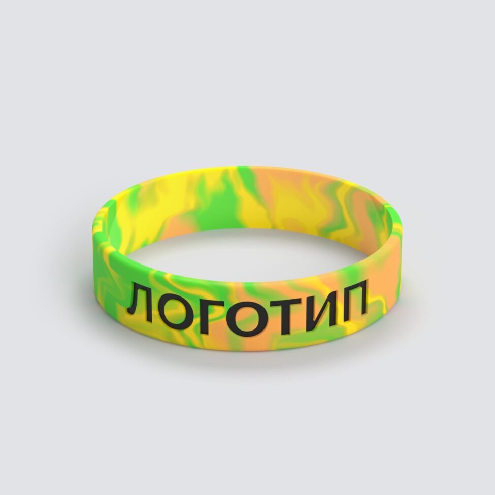 Силиконовый браслет ПРОМО - S с вдавленным логотипом - фото 3