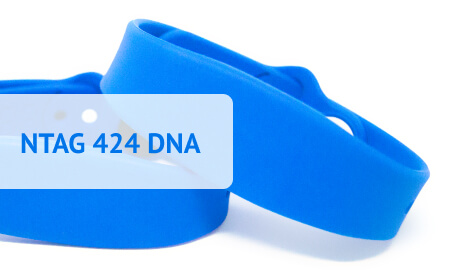 Браслет NTAG 424 DNA — с высокой степенью защиты от подделки и копирования.